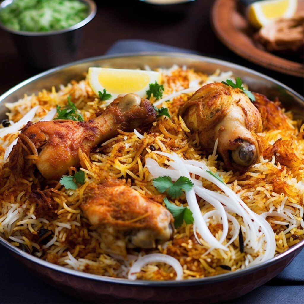 Chicken Biryani, Mutton Biryani, Veg Biryani